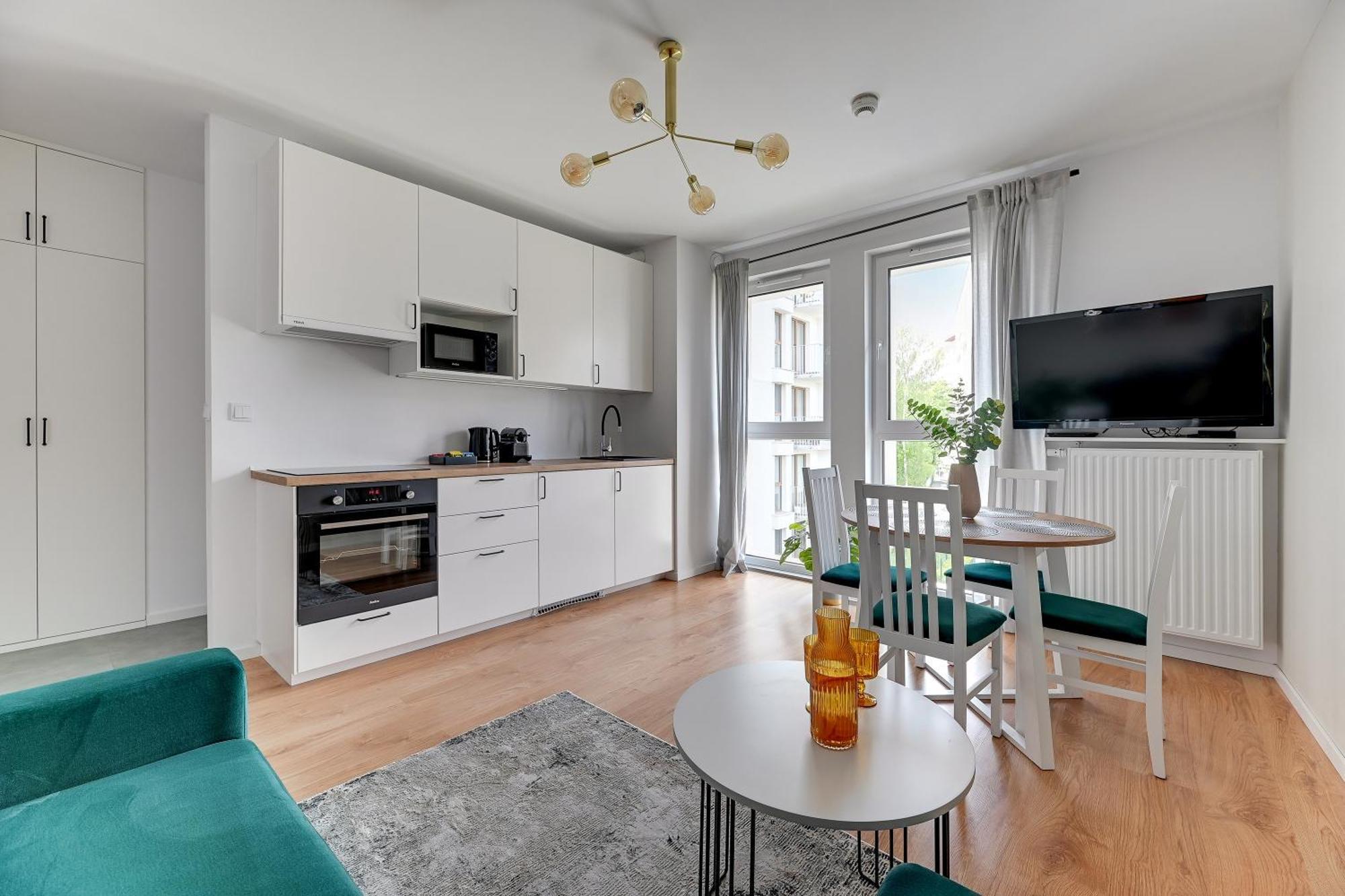 Aura 40 City Center By Downtown Apartments Gdansk Habitación foto